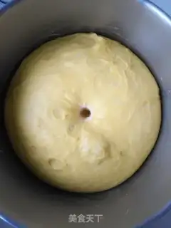 Make Pumpkin marble toast step 1