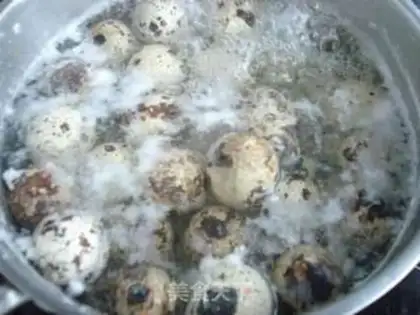 Make Quail eggs step 2