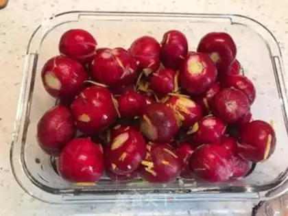 Make Lemon cherry radish step 8