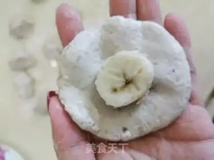 Make Banana rice cake step 5