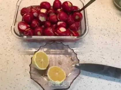 Make Lemon cherry radish step 9