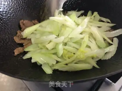 Make Beef celery step 3