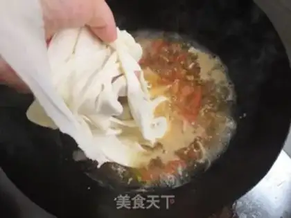 Make Pumpkin noodles step 10