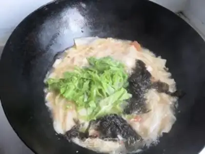 Make Pumpkin noodles step 12