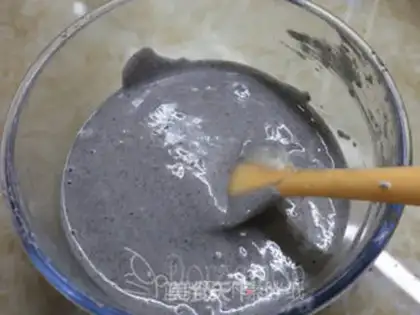 Make Black bean mashed cupcakes step 6
