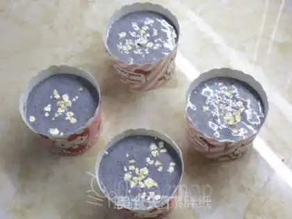 Make Black bean mashed cupcakes step 7