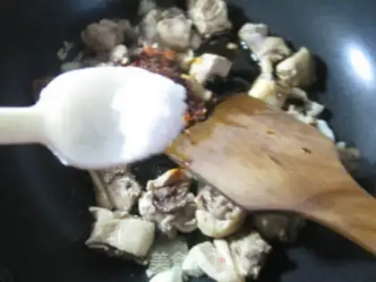 Make Spicy chicken step 7