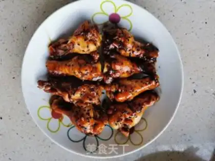 Make Burn the chicken wings step 10