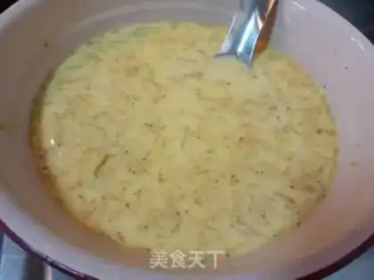 Make Shrimp eggs stand step 3