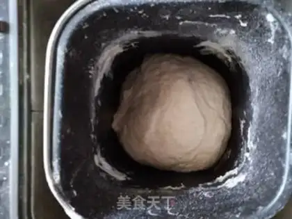 Make Black wheat buns step 3