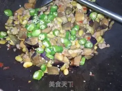 Make Spam eggplant step 5