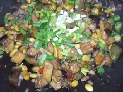 Make Spam eggplant step 6