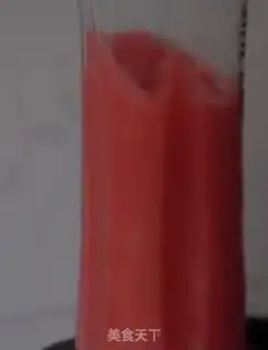 Make Watermelon popsicle step 1