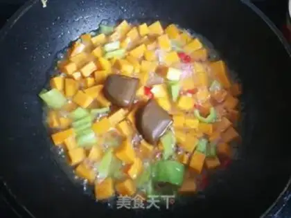 Make Curry pumpkin step 9
