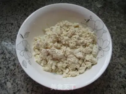 Make Shrimp tofu dumplings step 2