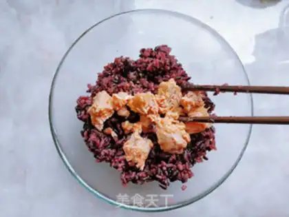 Make Tuna rice rice step 4