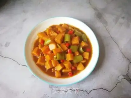 Make Curry pumpkin step 11