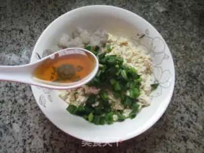 Make Shrimp tofu dumplings step 4