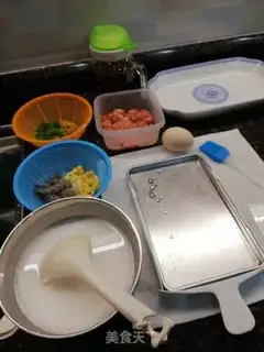 Make Shrimp corn sausage step 0
