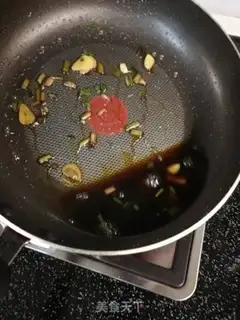 Make Shrimp corn sausage step 1