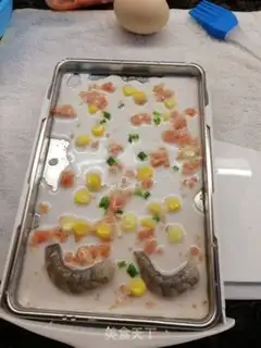 Make Shrimp corn sausage step 3