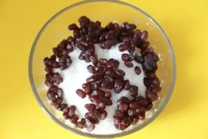 Make Red Bean Mountain medicine mud step 3