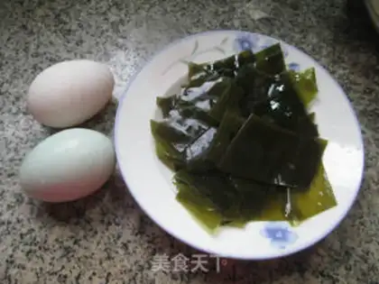 Make Sea belt duck eggs step 0