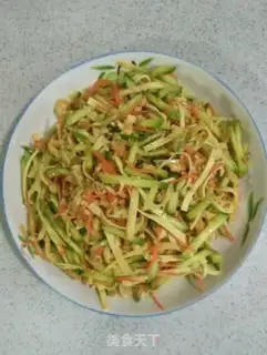 Make Dry tofu cucumber step 8