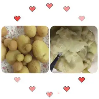 Make Potato mashed eggs step 0