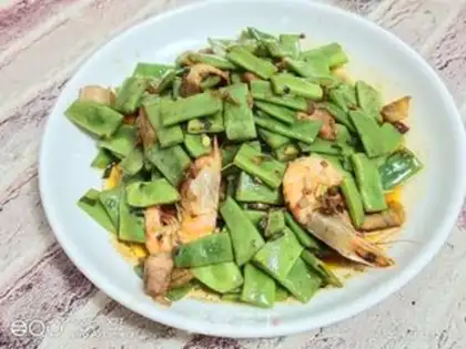 Make Five flowers and beans step 10