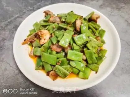 Make Five flowers and beans step 11