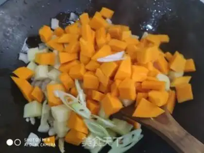 Make Pumpkin potatoes step 5