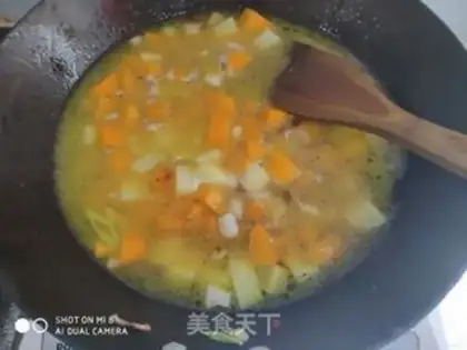 Make Pumpkin potatoes step 7