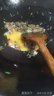 Make Frozen noodles for mushroom squid step 4