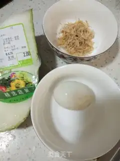 Make Pork shrimp and egg soup step 0