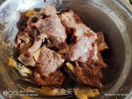 Make Celery beef step 1