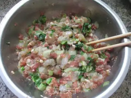Make Shrimp dumplings step 13