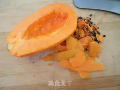 Make The papaya silver spoon step 3