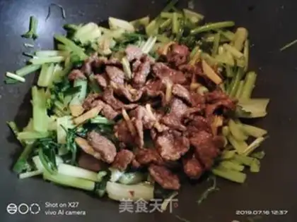 Make Celery beef step 6