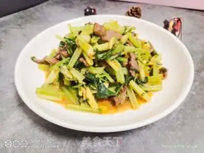 Make Celery beef step 8