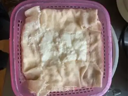 Make Homemade tofu step 7
