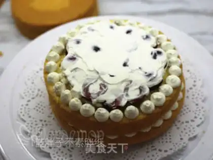 Make Naked cake step 12