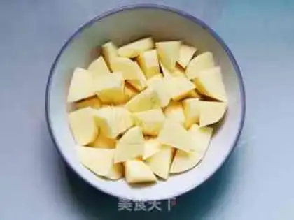Make Potato chicken leg step 4