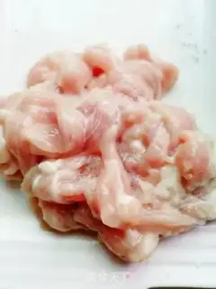 Make Crab mushrooms and fried meat step 3