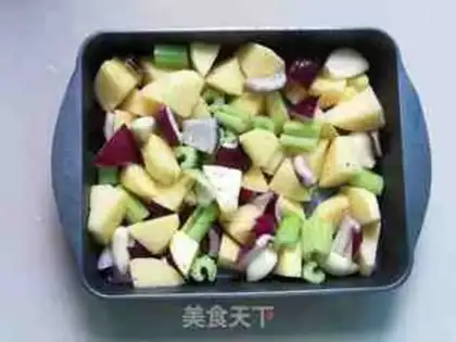 Make Potato chicken leg step 6