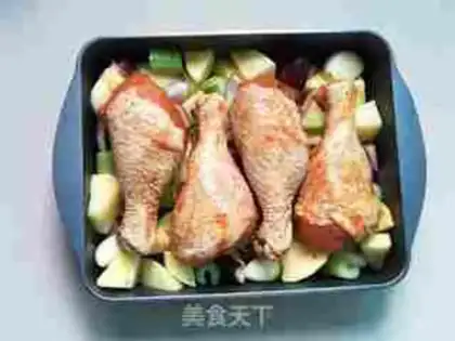 Make Potato chicken leg step 7