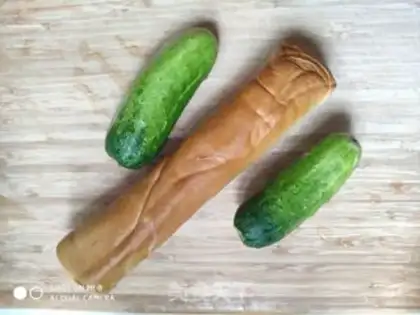 Make Sour chicken with cucumber step 0