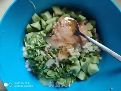 Make Sour chicken with cucumber step 3