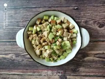 Make Sour chicken with cucumber step 5