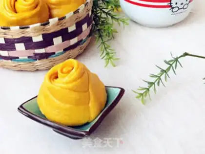Make Pumpkin roses step 13